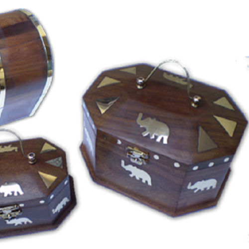 Light Weight Designer Wooden Jewelry Boxes