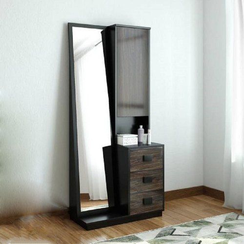 WOODENYA Engineered Wood Quality Assured Furniture Modern Daniel Dressing  Table/Wardrobe Already Assembled (L24 x W12 x H72 Inches, Wenge, Black) (Dressing  Table (Black)) : Amazon.in: Home & Kitchen