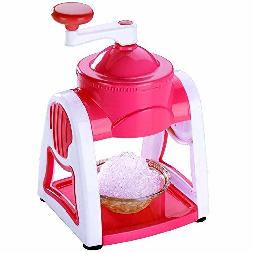 White And Red Portable Small Ice Gola Maker