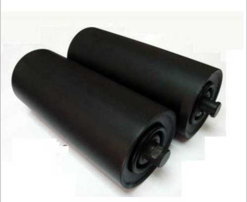 Roller Rubber Conveyor Roller, Black Color Cylindrical Shape Packed In Box