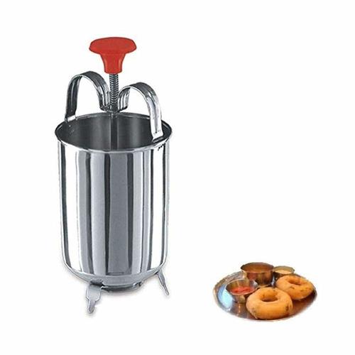 Silver Stainless Steel Mendu Vada Maker (Kitchenware)