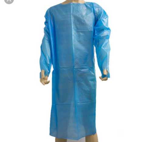 Blue Easy To Wear And Take Off Surgical Apron 