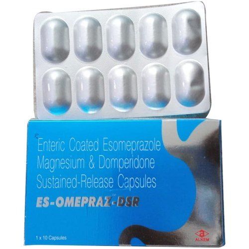 Enteric Coated Esomeprazole Magnesium And Domperidone Sustained Release Capsules