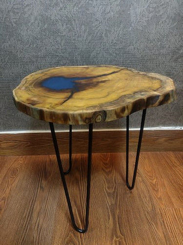 Epoxy Resin Side Table
