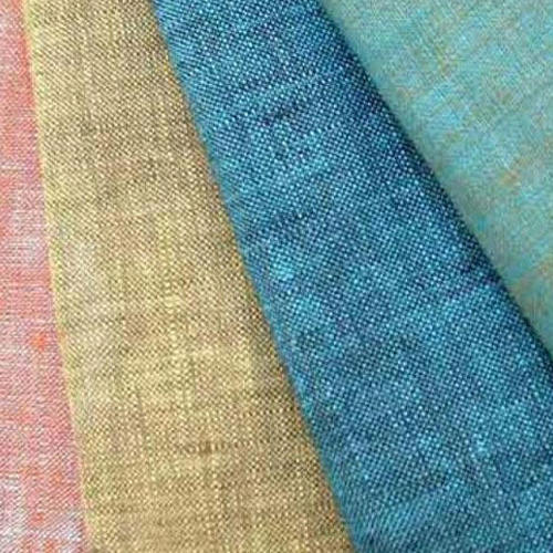 Available In Many Different Colors Impeccable Finishing Plain Linen Fabric For Textile