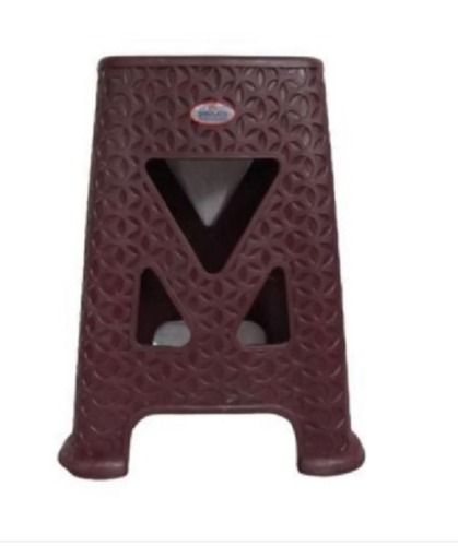 Shivnath Mat Brown Plastic Stool