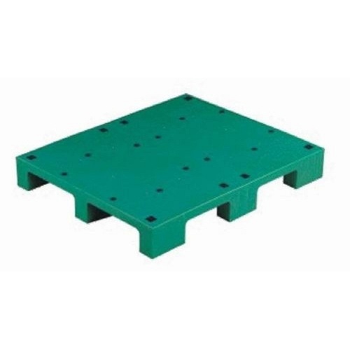 4 Way Entry Green Hdpe Plastic Pallets Non Stackable at Best Price in