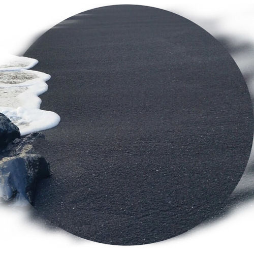 Black Sand with Coarse Fineness