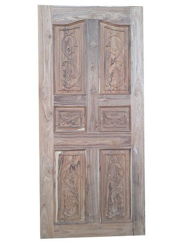 Carved Teak Wood Door