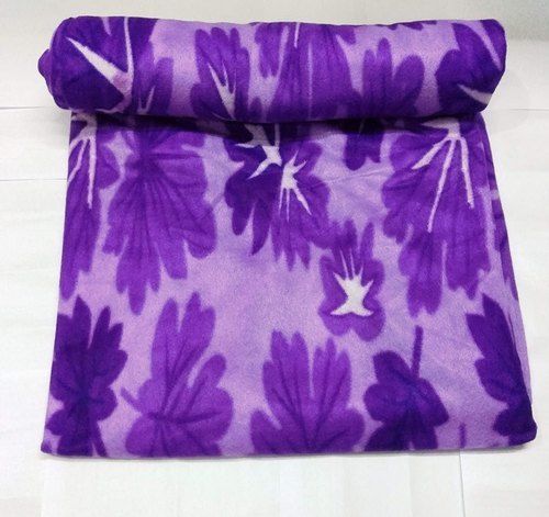 Flower Printed Blanket Cover Age Group: Adults