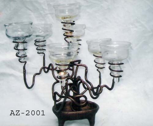 iron candle stand