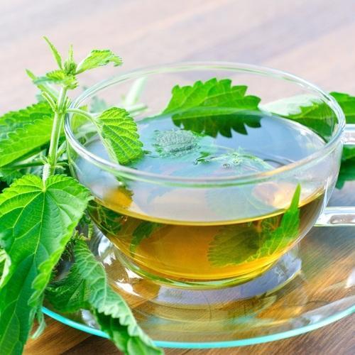 प्राकृतिक स्वाद FSSAI प्रमाणित ड्राइड ऑर्गेनिक लाइट ग्रीन तुलसी चाय 