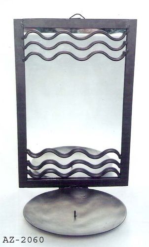 Rectangular Shape Designer Iron Mirror Frame