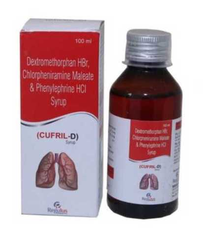 100 Ml Cufril-D Allopathic Cough Syrup