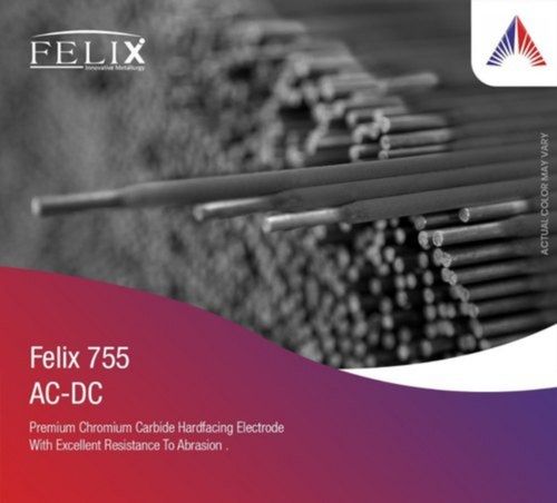 3.15 Mm 4 Mm 5 Mm Size Abrasion Resistant Chromium Carbide Hardfacing Welding Electrodes Length: 350 Millimeter (Mm)