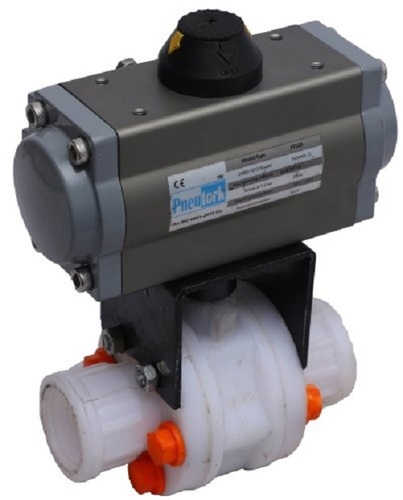 Bs 5351 24V Polypropylene Pneumatic Ball Valve