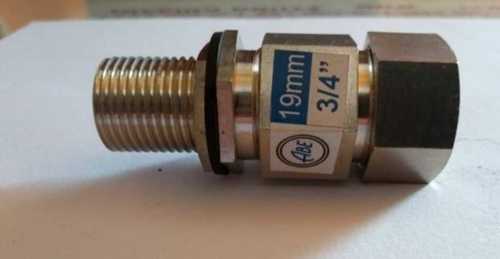 High Grade Pure Brass Double Compression Cable Gland Application: Industrial
