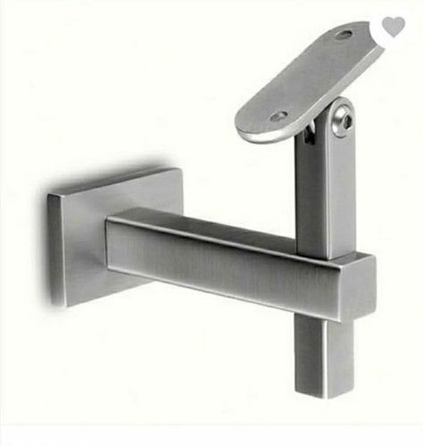 L Shape Pipe To Glass Bracket Application: Homes