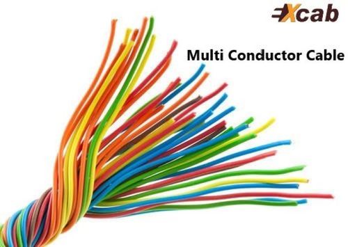 Excab PVC Multi Conductor House Wire - 1 sqmm, 90m Length, Multi Color | Copper, 1100V Voltage, Rated Current 20-50A