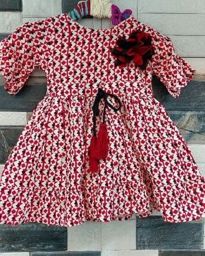 Homemade Winter Baby Cotton Frock Dress Designs