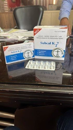 Subcal K27 Vitamin K2 7 Capsule Cool And Dry Place