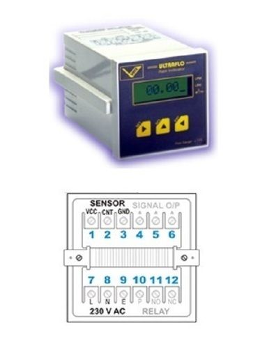 Vats Panel Mounted Flow Rate Indicator Application: Industrial Use