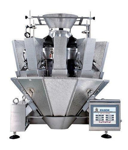 Silver 10 Head Imperial Multihead Weigher Capacity 3000 Pouch Per Hour Pouch Capacity 50Kg Speed 600 Bags Per Hour