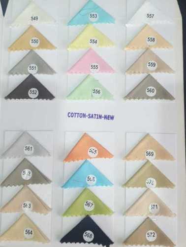 25S Yarn Count 18 Gauge Cotton Fabric With 44 Inch Width - Color: As Per Demand We Can Provide All Colours