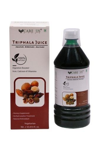 Ayurvedic Digestion Booster Bibhitaki Amalaki And Haritaki Triphala Juice 1000 ML Bottle Pack