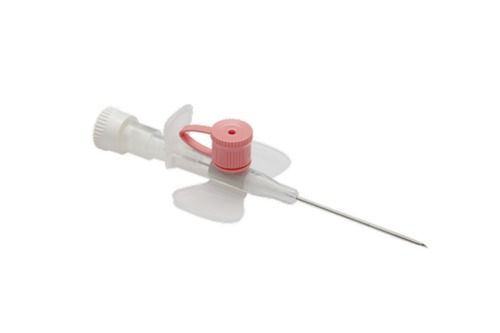 White Disposable Sterilized 60 Ml/Min Flow Rate 32 Mm Needle 20G Gauge Pvc Plastic Iv Cannula