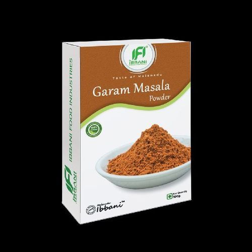 Enhance the Flavor Natural Rich Taste Dried Garam Masala Powder with Pack Size 100gm
