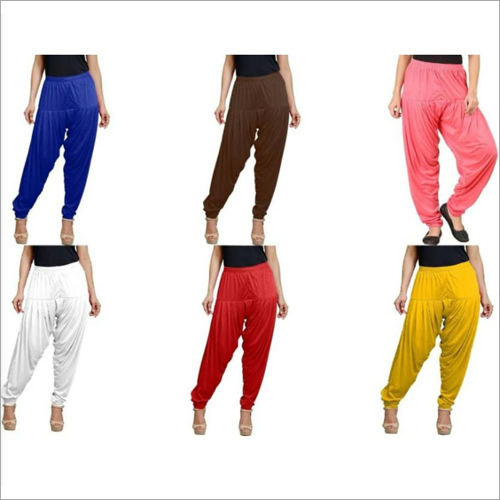 fcity.in - Hifashion Latest Designer Party Wear Women Silk Gota Pant With  Lining