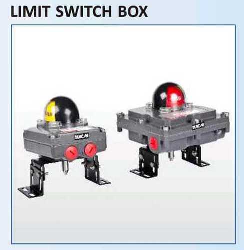 Black Mild Steel High Pressure Limit Switch Box With 8 Points Terminal