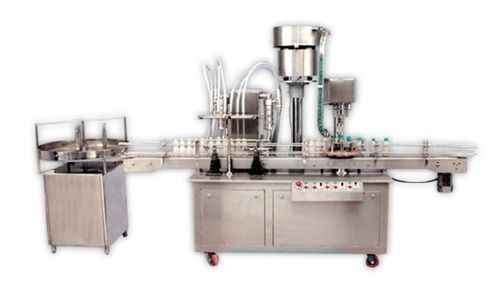 Oil bottle 6 head filling and capping machine