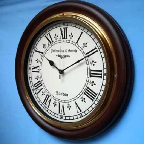 Various Colors Are Available Round Shape Antique Vintage Wall Clock