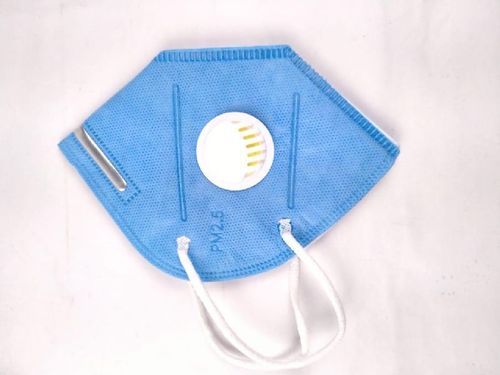 Sky Blue Color Reusable Plain 5-6 Layer N95 Face Mask