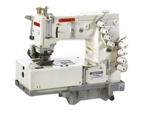 White 1-4 Needle Flat Bed Double Chain Stitch Machine Pc1500