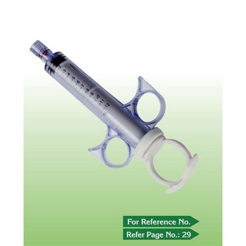 Disposable Medical Plastic Sterile Latex Free 12 Ml Clear Control Coronary Control Syringe Usage: Hospital