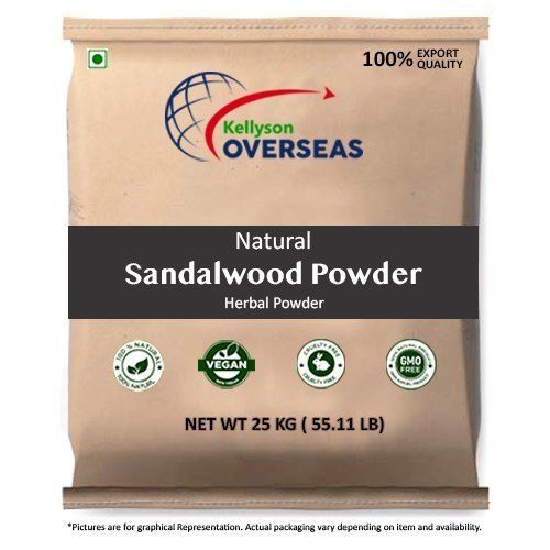 Face Pack Cosmetic Use Naturally Processed White Chandan Sandalwood Herbal Powder