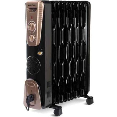 Kenstar Oil Filled Radiator 13 Fins with PTC Fan Heater 2900 Watts (BLACK GOLD)