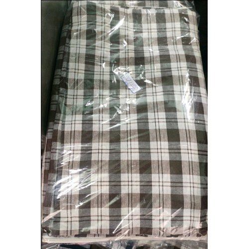 Stripe Multi-Color Cotton Checked Mattress Cover