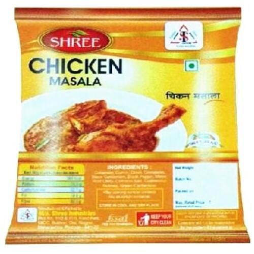 Natural Rich in Taste Dried Chicken Masala Powder Packed in Plastic Bag