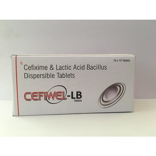 सेफ़िक्साइम और लैक्टिक एसिड बेसिलस डिस्पर्सिबल टैबलेट जेनेरिक ड्रग्स