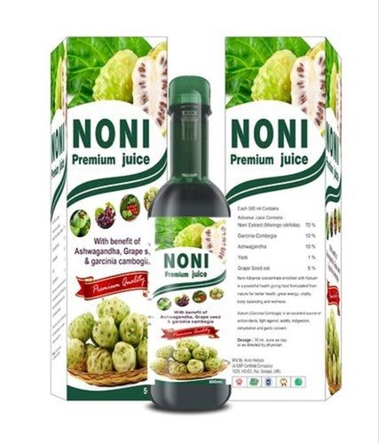 Herbal Noni Juice With Ashwagandha Grape Seed Garcinia Cambogia For Weight Loss Constipation Detox Direction: As Per Physician Or Printed