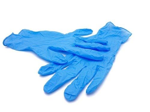 Medical Blue Disposable Powder Free 240 Mm Non Sterile Professional Ambidextrous Nitrile Surgical Gloves Usage: Surgery