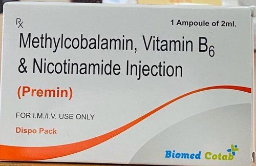 Liquid Methylcobalamin Vitamin B6 And Niacinamide Injection