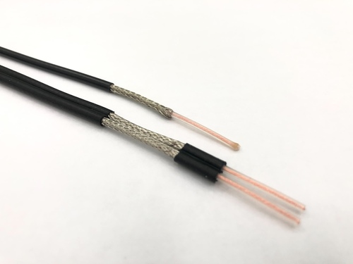 PE Insulated -40 to 105 Degree Celsius Rated Temperature Coaxial Cables