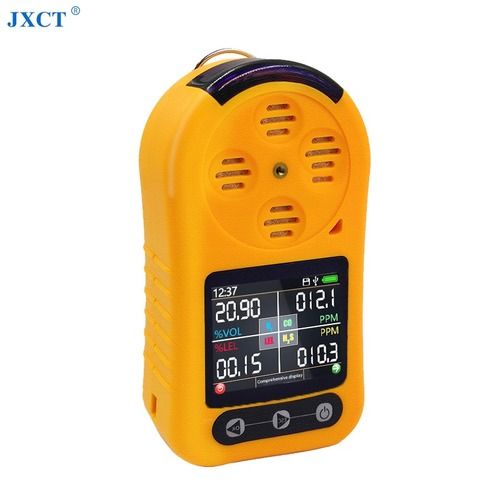 Portable 4 In 1 Gas Detector With Alarm And Digital Display