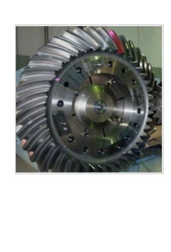 Round Shape and Smooth Finish Straight Bevel Gear