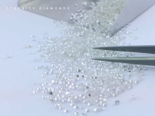 Single Cut Vs Round Natural Diamond With 0.60Mm Size And 10Mohs Hardness Ideal